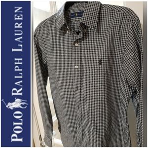 3/$25 Ralph Lauren Button Down mens size medium business casual classic